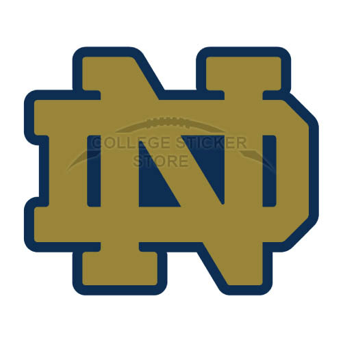 Personal Notre Dame Fighting Irish Iron-on Transfers (Wall Stickers)NO.5712